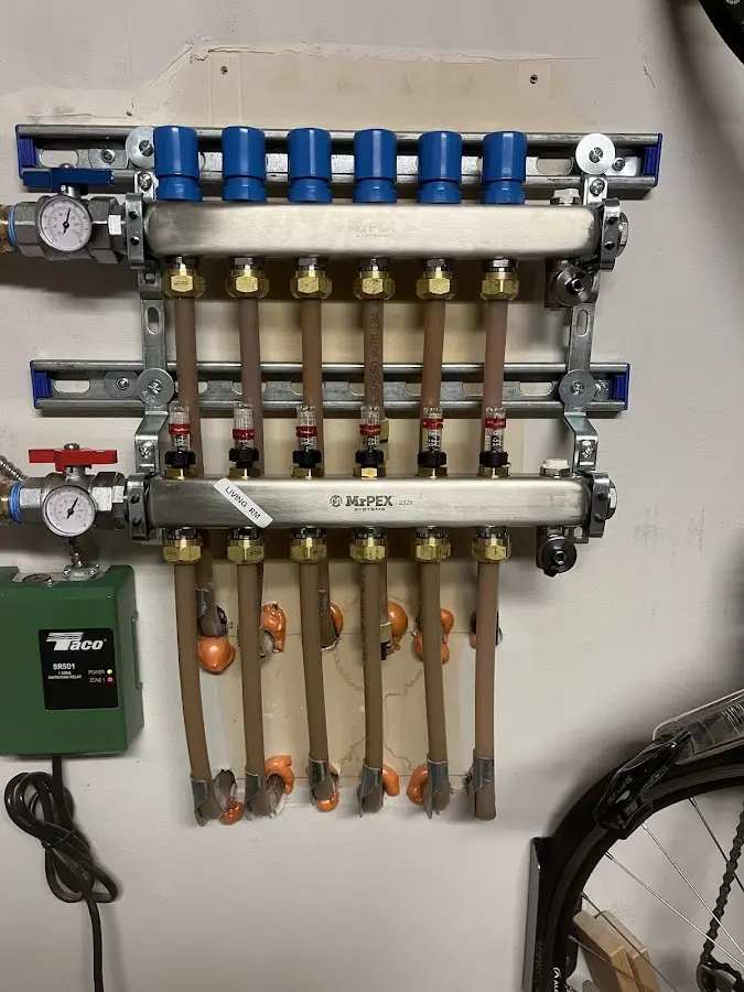 Plumber performing Leak Detection at a residential property in Niceville